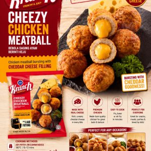 EB KRANCH Cheezy Chicken Meatball 芝士鸡肉丸