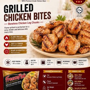 FREEZEPAK Grilled Chicken Bites 烤鸡米粒