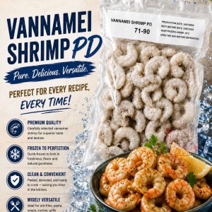 Frozen White Shrimp (TAIL OFF) 71/90 虾仁 1Kg/Pkt