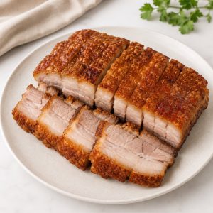 GOLDEN PALM BBQ ROASTED PORK FROZEN 烧肉 500g -  600g