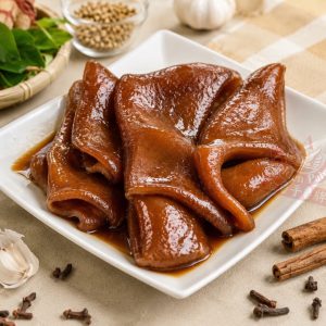 Golden Palm Braised Pig Skin 卤猪皮