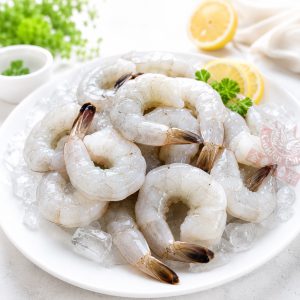 Golden Palm Extra Large White Shrimp (TAIL ON) 16/20 凤尾虾 1Kg/Pkt