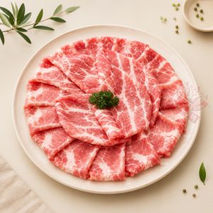 GOLDEN PALM PORK COLLAR SHABU SHABU 五花 2MM 500G/PKT
