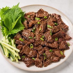 Korean Marinated Beef Stir-Fry 韩式牛肉片