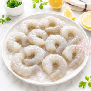 Large Frozen White Shrimp (TAIL OFF)  21/25 虾仁