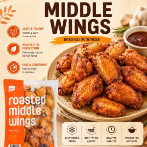 Premier First Roasted Chicken Middle Wings 烤鸡中翅