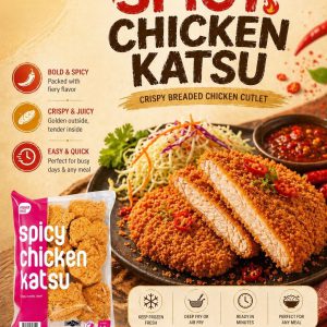 Premier First Spicy Chicken Katsu / Non Spicy Chicken Katsu 炸鸡堡 辣/原味